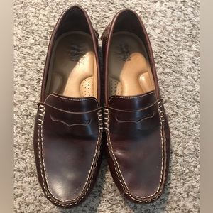 Men’s Dark Brown Johnston & Murphy Loafers - Size 10